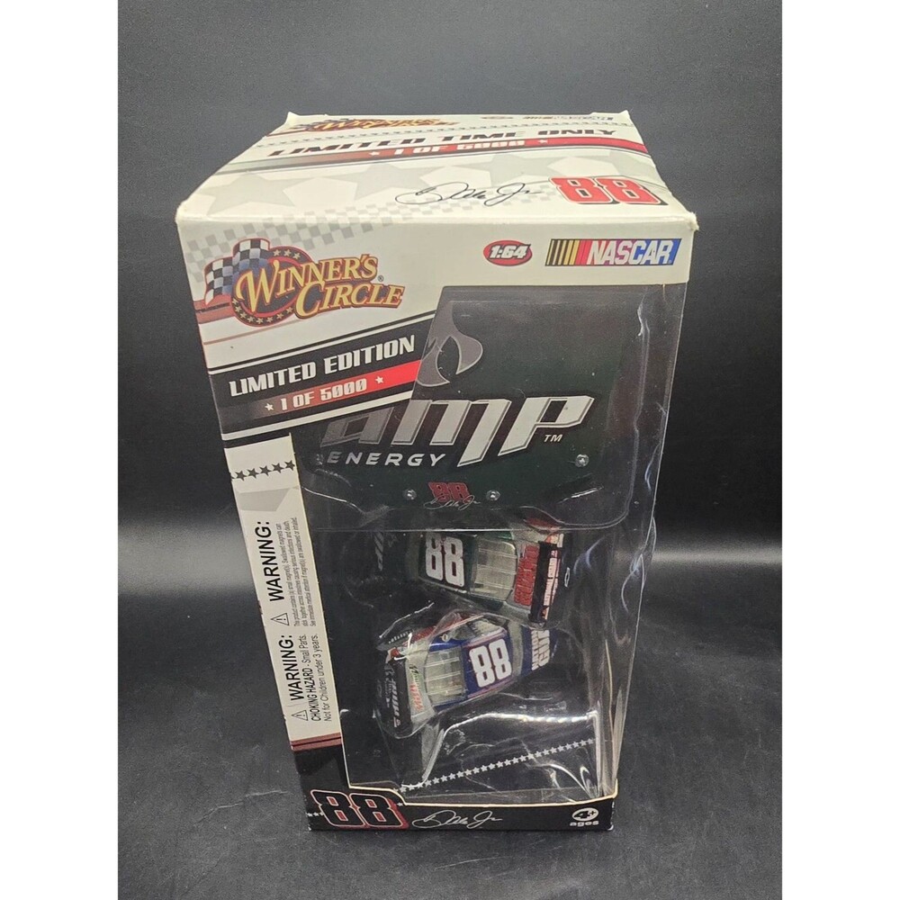 NASCAR WINNERS CIRCLE LIMITED TIME ONLY 2 CAR SET DALE JR #88 NATIONAL GUARD